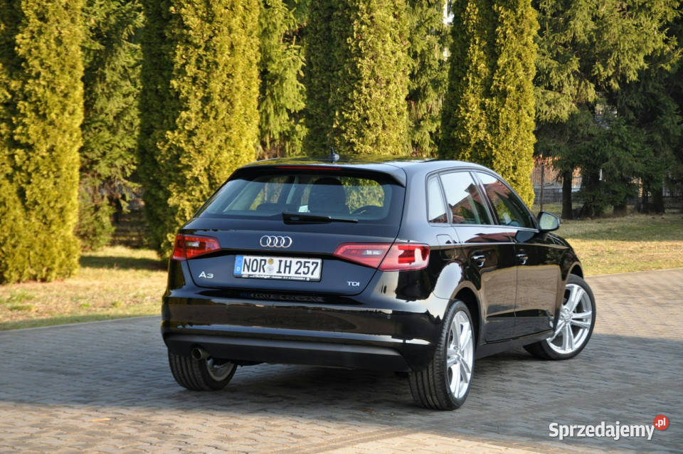 Audi A3 Sportback 16TDI110Navi przyciemniane szyby Ostrów Mazowiecka