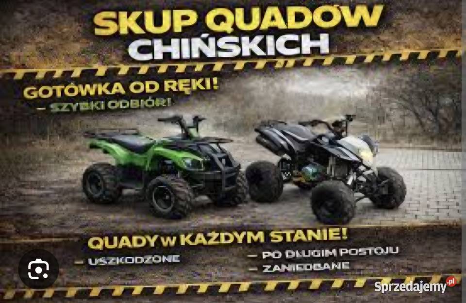 SKUP CHIŃSKICH QUADÓW SPRAWNE USZKODZONE Mysłowice