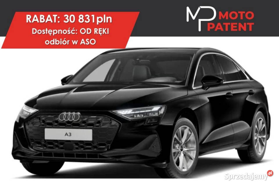 Audi A3 Limousine 30 TFSI Stronic Szybki Odbiór nieuszkodzony mazowieckie Warszawa