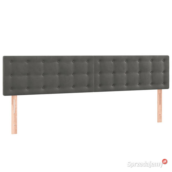 Zagłówek do łóżka z LED ciemnoszary 200x5x7888 mazowieckie Warszawa sprzedam