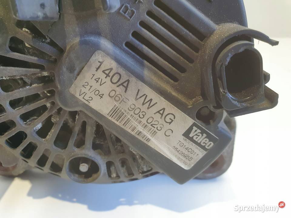 VW Golf V 19 TDI ALTERNATOR valeo 06F903023C Janów sprzedam