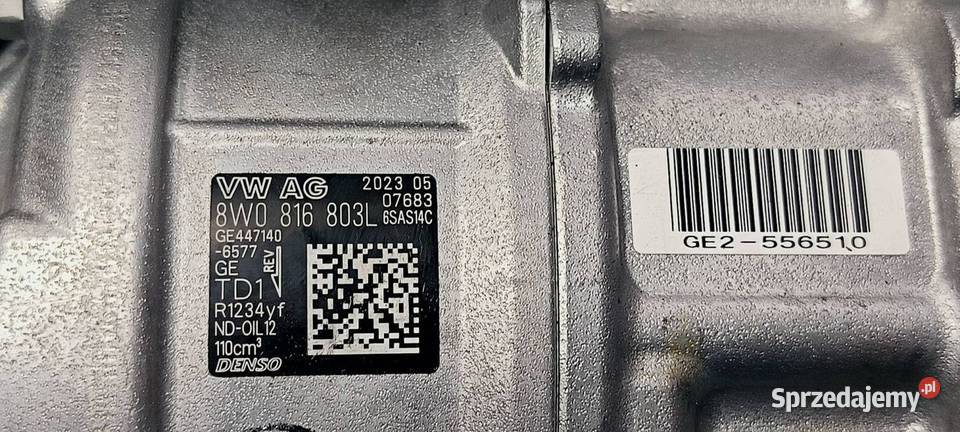 SPRĘŻARKA KLIMATYZACJI AUDI A4 B9 QUATTRO Lipno sprzedam