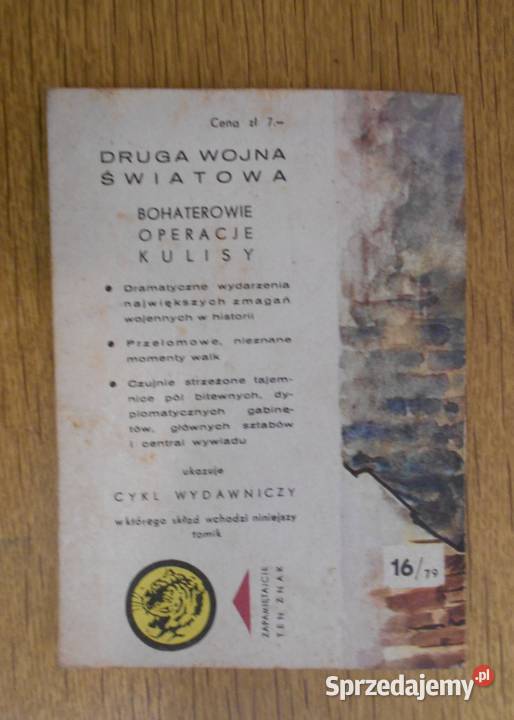 Żółty Tygrys Z rozkazu majora Ryszarda 1679 Parczew