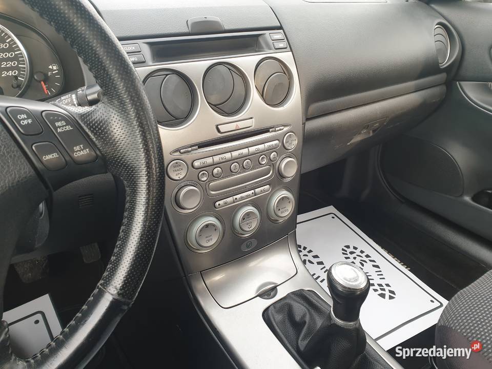 Mazda 6 18 Benzyna 2004 I właściciel Sedan elektryczne lusterka wielkopolskie