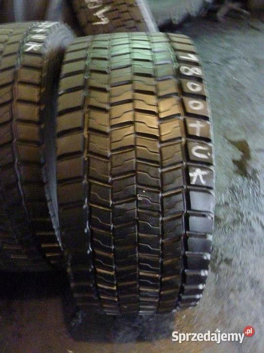 4x Opona używana ciężarowa 31545R225 BRIDGESTONE