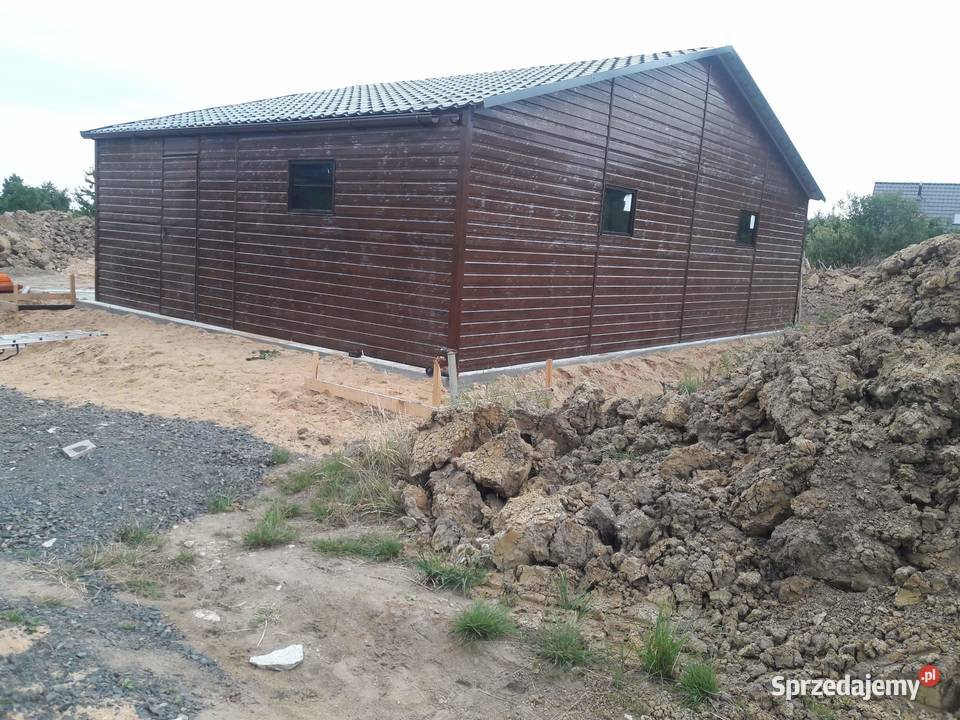 Garaż Blaszany Drewnopodobny Garaże Blaszane Sprzedaż Katowice