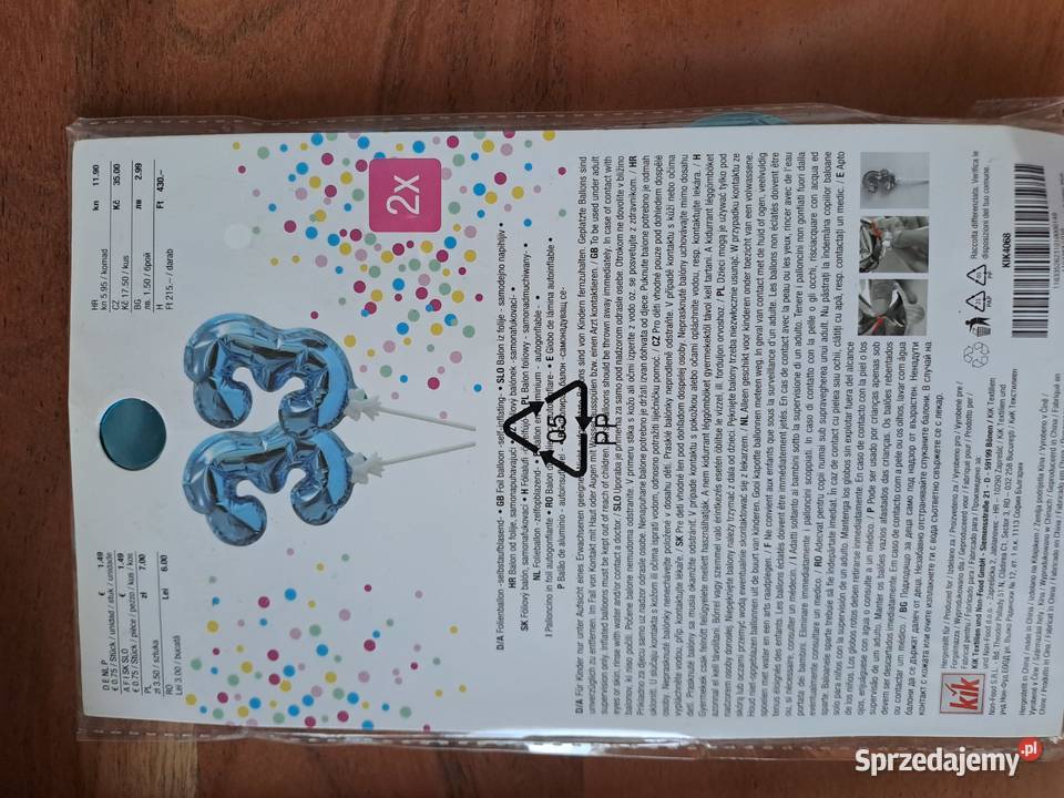 Opaska Happy Birthday Balon Foliowy Warszawa