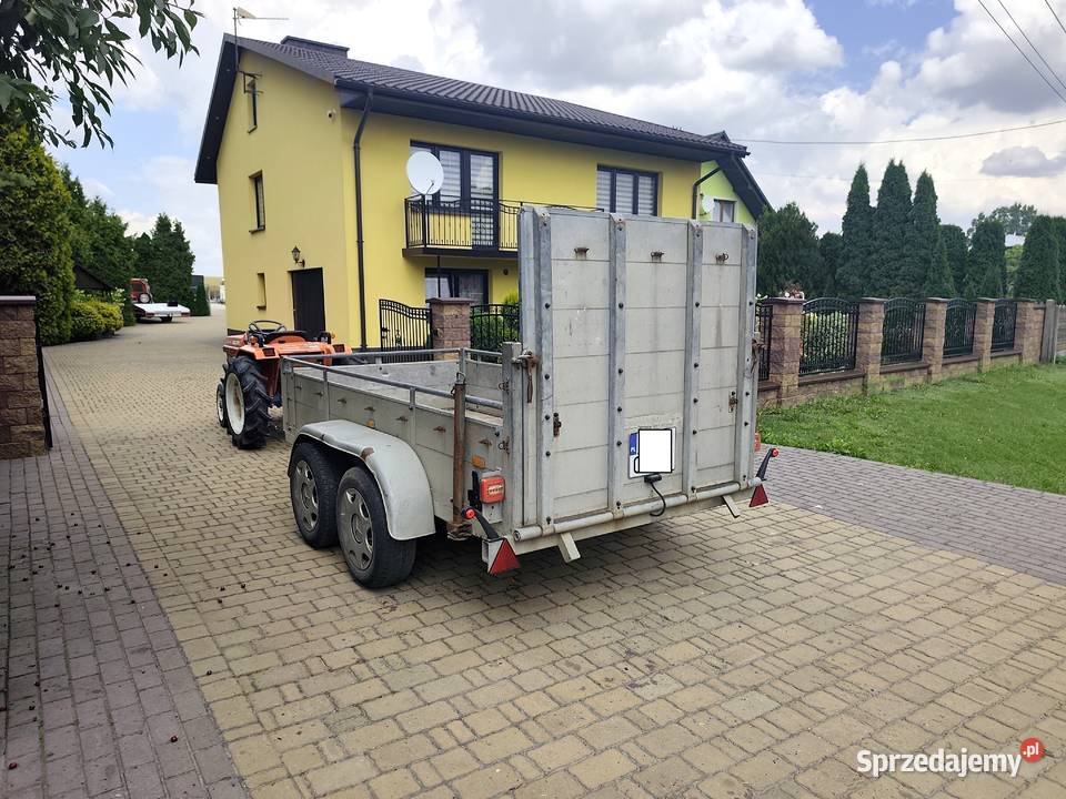 Przyczepa WALTHER Pod Minikoparkę DMC 2500 świętokrzyskie Wodzisław