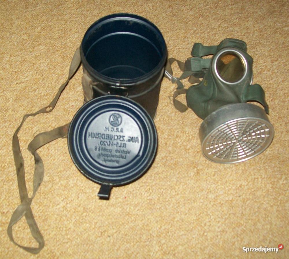 niemiecka maska przeciwgazowa