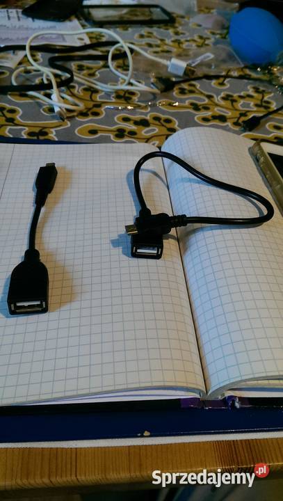 Przewód Host USB żeński micro USB męski 12 27 2 Tychy sprzedam