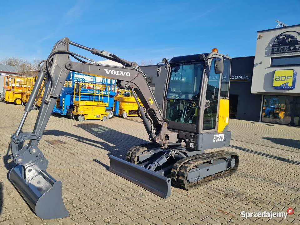 Minikoparka VOLVO EC27D 2018 Dąbrowa Tarnowska