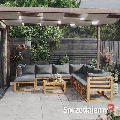 vidaXL 9cz zestaw wypoczynkowy do ogrodu mazowieckie Warszawa sprzedam