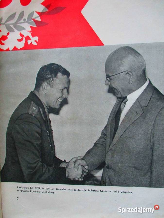 Jurij Gagarin na Śląsku Gagarin kosmos Lem