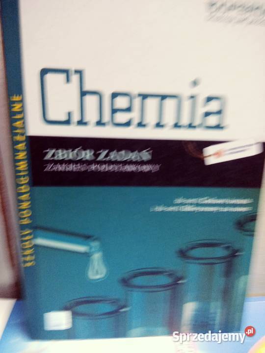Chemia zbiór zadań ponadgi Operon matura mazowieckie