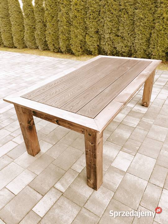 Solidny drewniany stół Nowy Łęki
