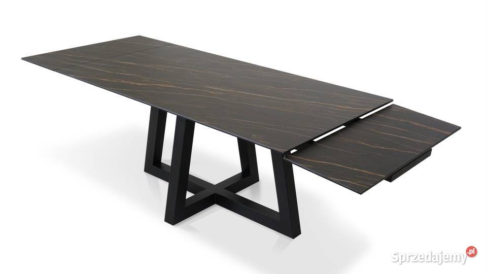 Stół IKON rozsuwany z blatem ze spieku 160 x 90