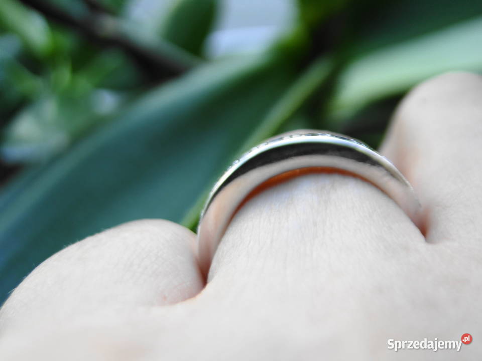 Pierścionek obrączka srebro 925 Warszawa sprzedam