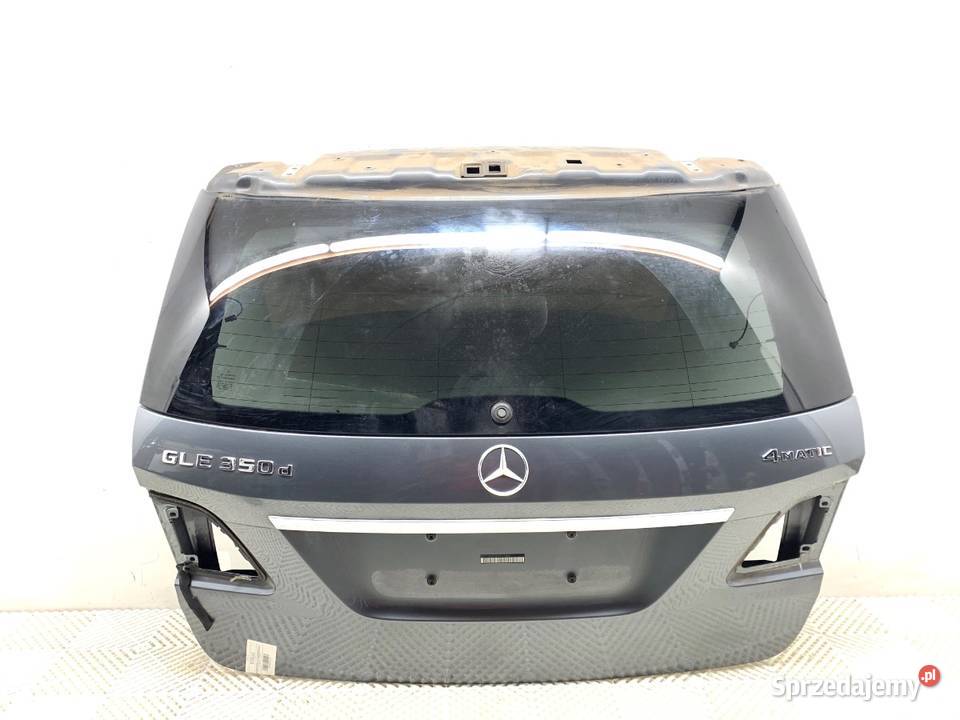 KLAPA TYŁ MERCEDES GLE SUV 1518 TYLNA BAGAŻNIKA