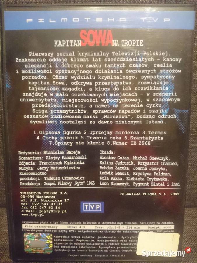 Filmy Wiesława Gołasa DVD