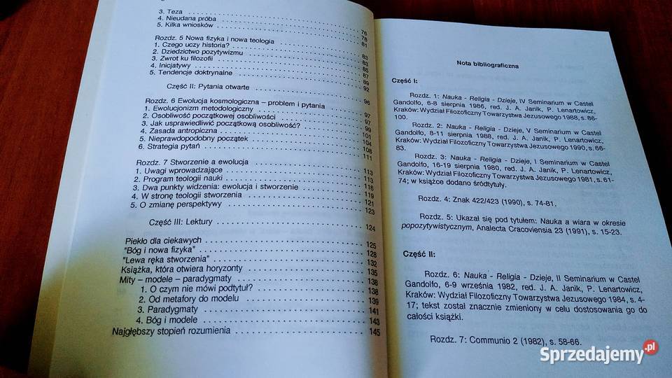 Nowa fizyka i nowa teologia Michał Heller sprzedam