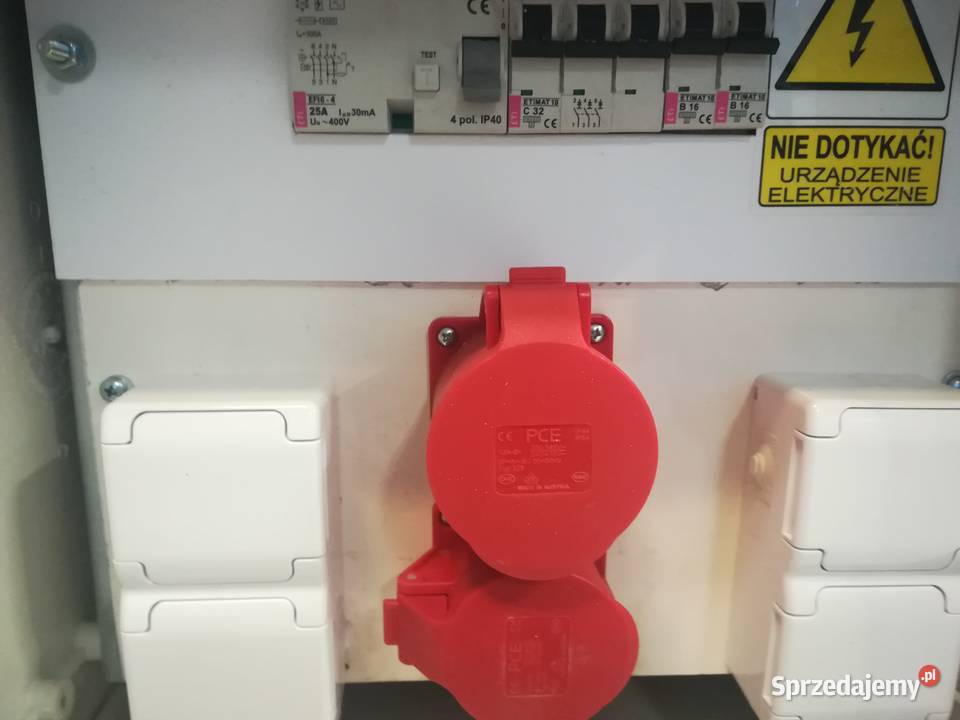 Rozdzielnica budowlana ERBETKA plac budowy Kraków