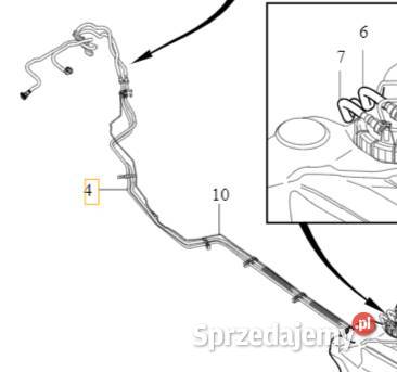 VOLVO C30 C70 V40 S40 V50 przewod paliwowy Bielany Wrocławskie