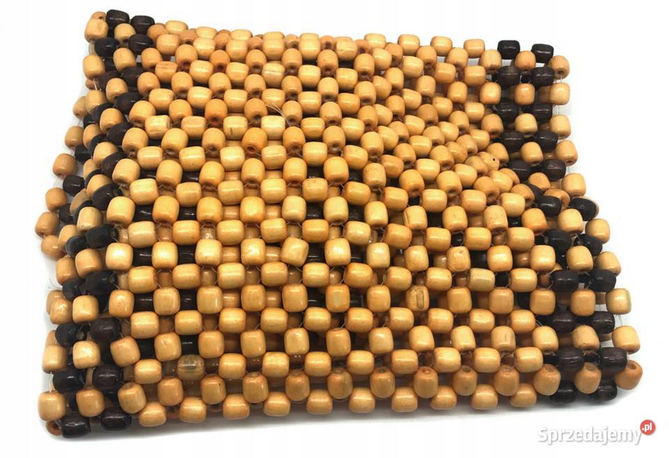 Mata Koralikowa na Fotel Samochodowy Targonie-Wity