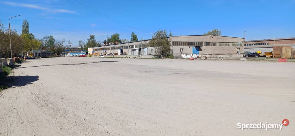Do wynajęcia plac betonowy o pow 3320 m2 Kraków