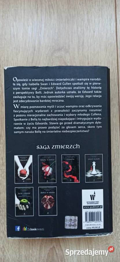 Słońce w mroku Stephenie Meyer miękka Kraków