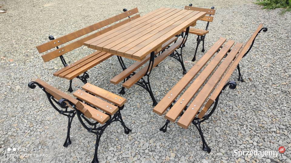 Meble ogrodowe stół ławka krzesło Krosno