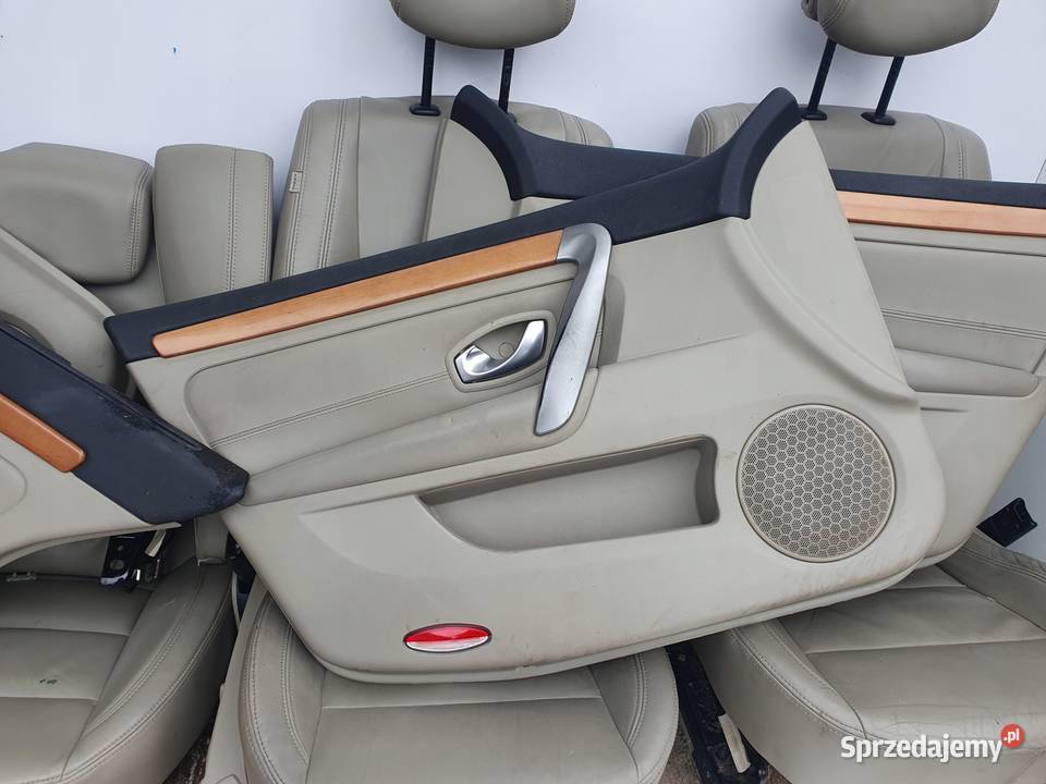 Renault Laguna III KOMBI FOTELE KOMPLET FOTELI Motoryzacja Janów