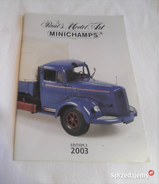 Katalog Minichamps 2003 Cieszyn