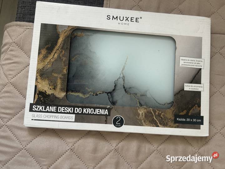 SMUKEE Szklana deska do krojenia 20 x 30 2 Gliwice