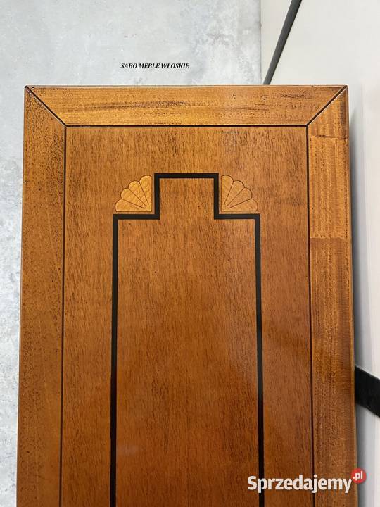 Klasyczna konsola szklana Selwa 13CS orzechowa Przemyśl sprzedam