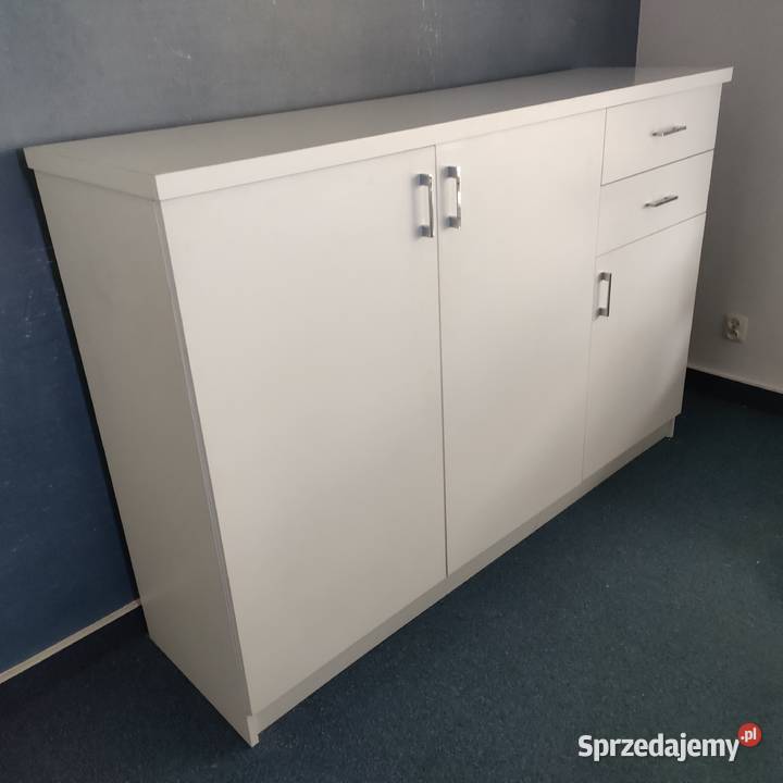 Komoda biała 120x180x50 Biuro Warszawa