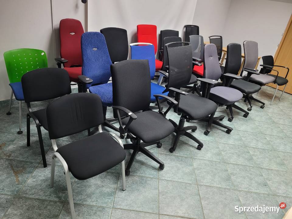 Fotele biurowe hurt detal Profim Kinnarps Sitag Poznań sprzedam