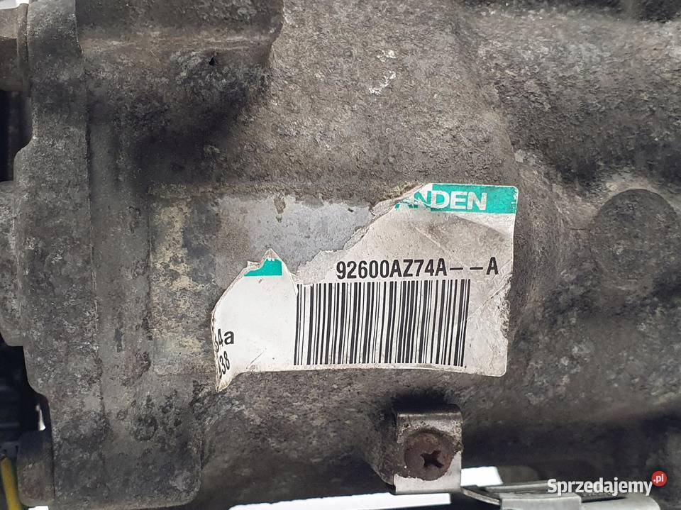 SPRĘŻARKA KLIMATYZACJI Nissan Juke 15 DCI osobowe Kompresory klimatyzacji Chełm
