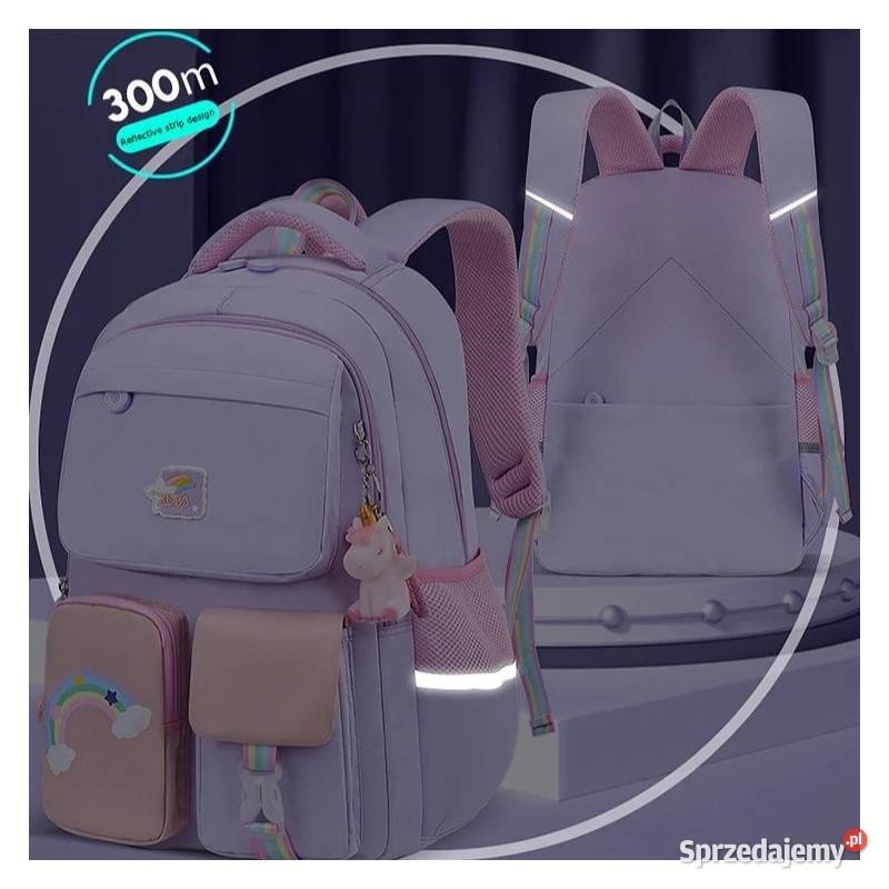 Plecak szkolny Rainbow Sweet wodoodporny z Racibórz sprzedam