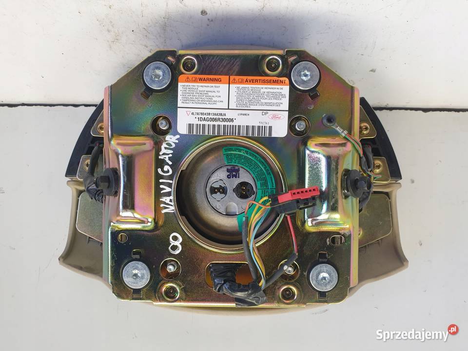 Lincoln Navigator II PODUSZKA KIEROWCY AirBag osobowe Rudka