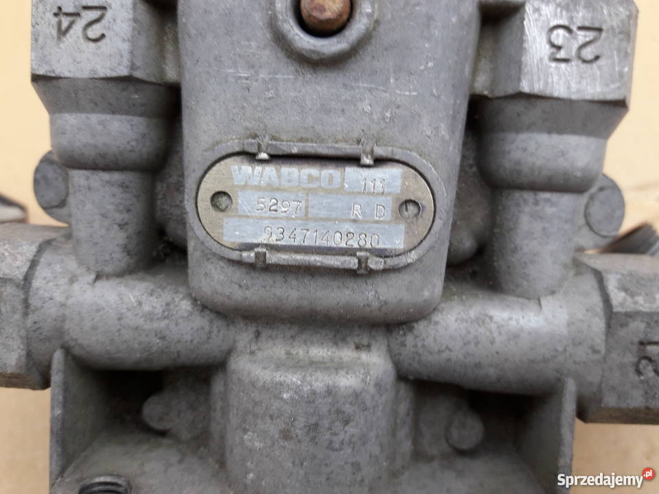 SCANIA 4 ZAWÓR ZABEZPIECZAJĄCY CZTEROOBWODOWY Bieleń sprzedam