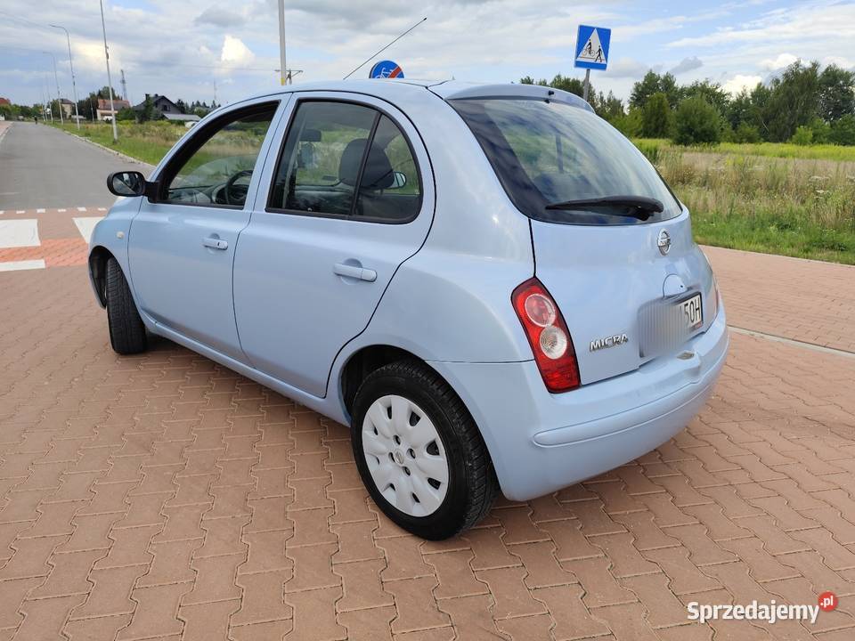 Nissan Micra 12 Benz 144 klimatyzacja nieuszkodzony Micra Łuków
