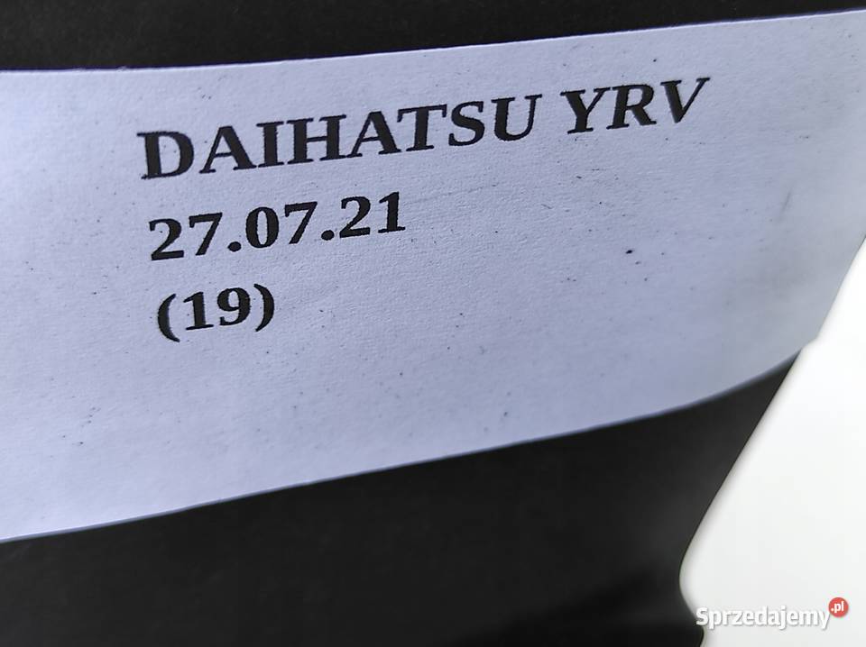 LUSTERKO LEWE PRZEDNIE CHROM DAIHATSU YRV 13