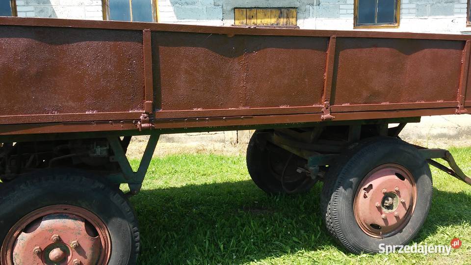 Sprzedam przyczepę wywrotkę nieuszkodzony