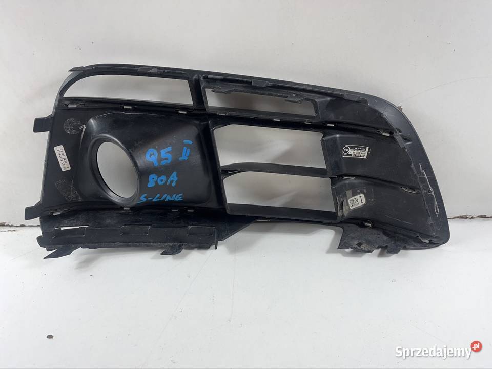 KRATKA LEWA ZDERZAKA RADAR AUDI Q5 SLINE Międzychód