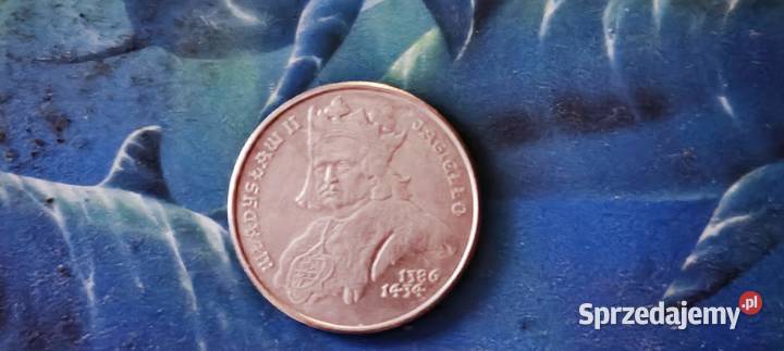 Monety PRL500 1989 Władysław II Jagiełło śląskie Gliwice