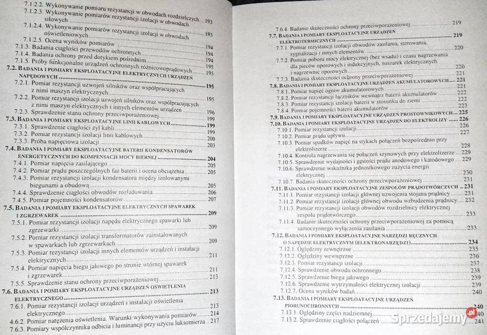Badania i pomiary elektroenergetyczne praktyków Chełm sprzedam