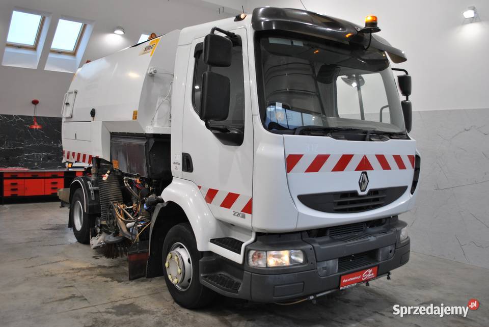 Renault Midlum 220 Zamiatarka Johnston Szczotki 220KM Sierakowice