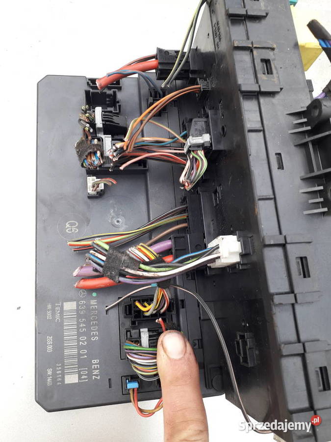 Centralka moduł sterownik komfortu mercedes W dostawcze śląskie Myszków