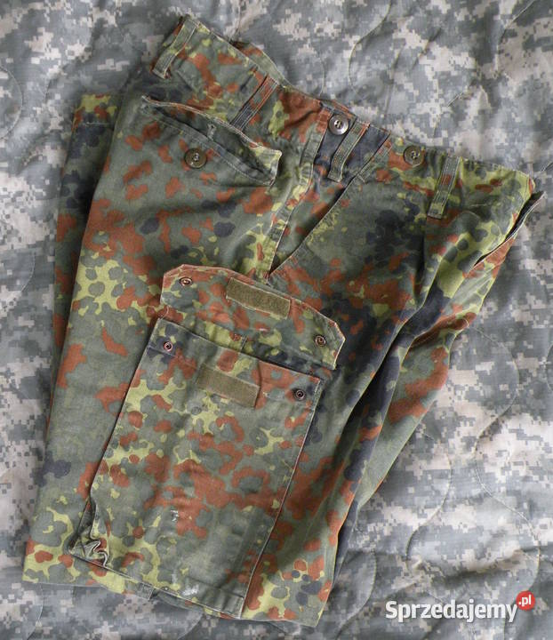 Spodnie BW flecktarn Gr7 Wrocław