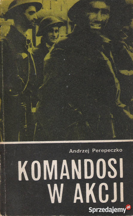Komandosi w akcji A Perepeczko Rok wydania 1982 Książki i Podręczniki Puławy sprzedam